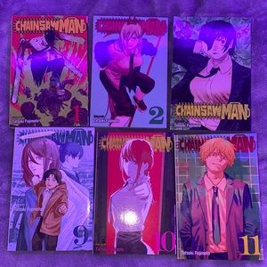 Chainsaw Man Manga 1, 2, 3, 9, 10, 11